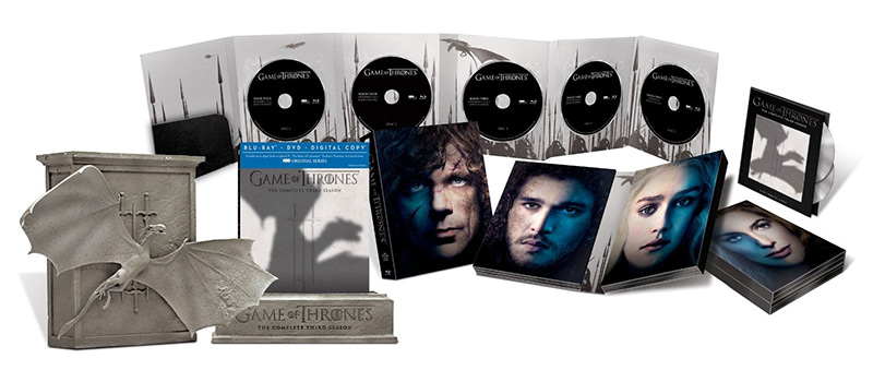 Game of Thrones: The Complete Third Season Limited-Edition 53.49$ [Amazon.ca]