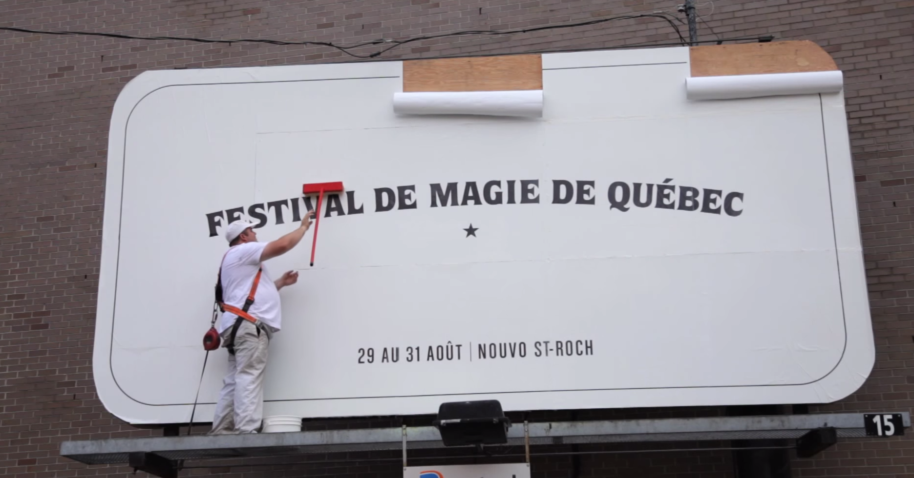 Brillante promo pour le Festival de magie de Québec