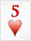 5 de coeur