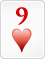 9 de coeur
